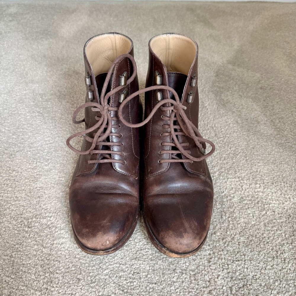 A.P.C. Genuine Leather Ankle Boots Women’s